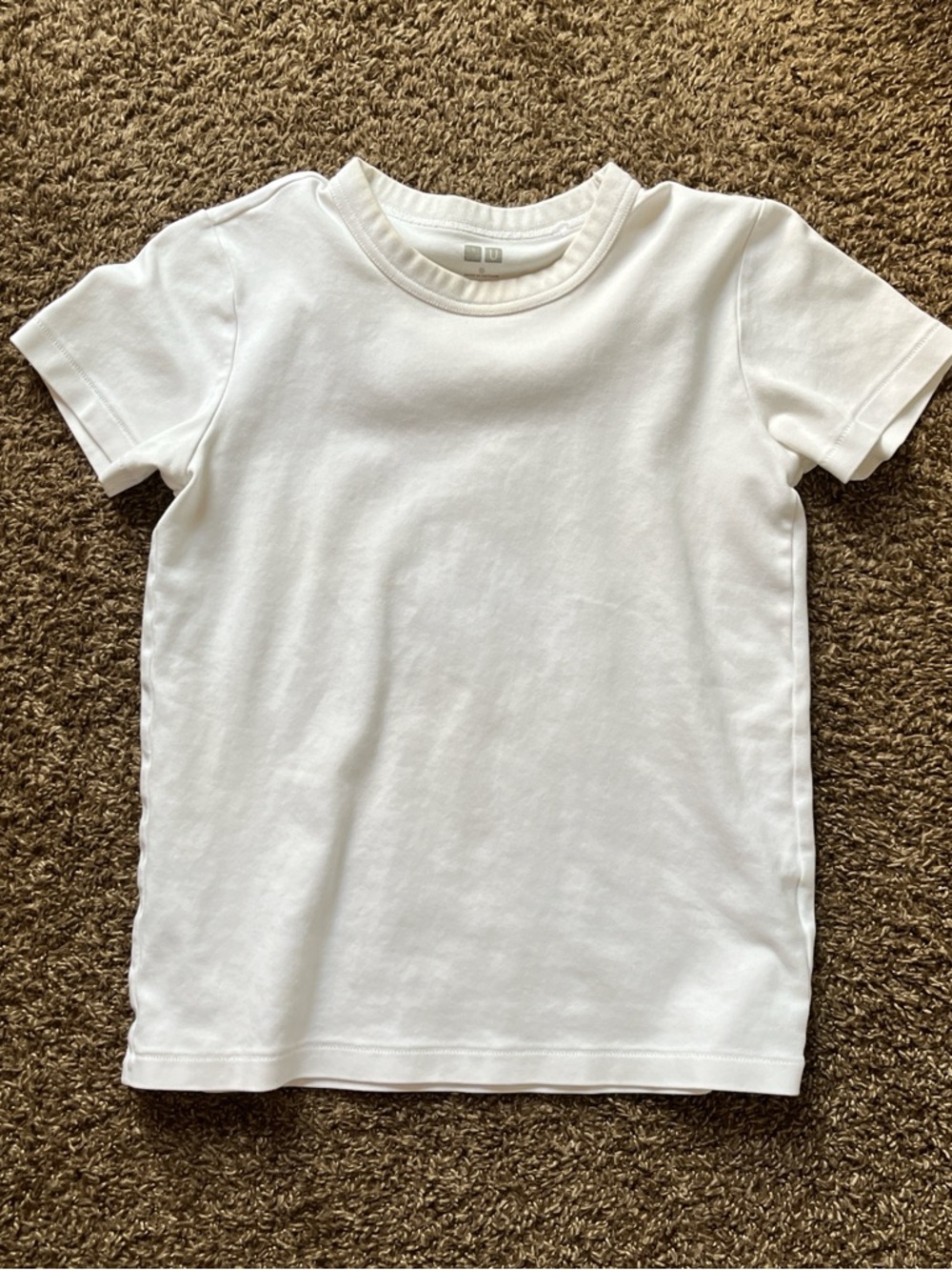 Plain White Cotton T-Shirt